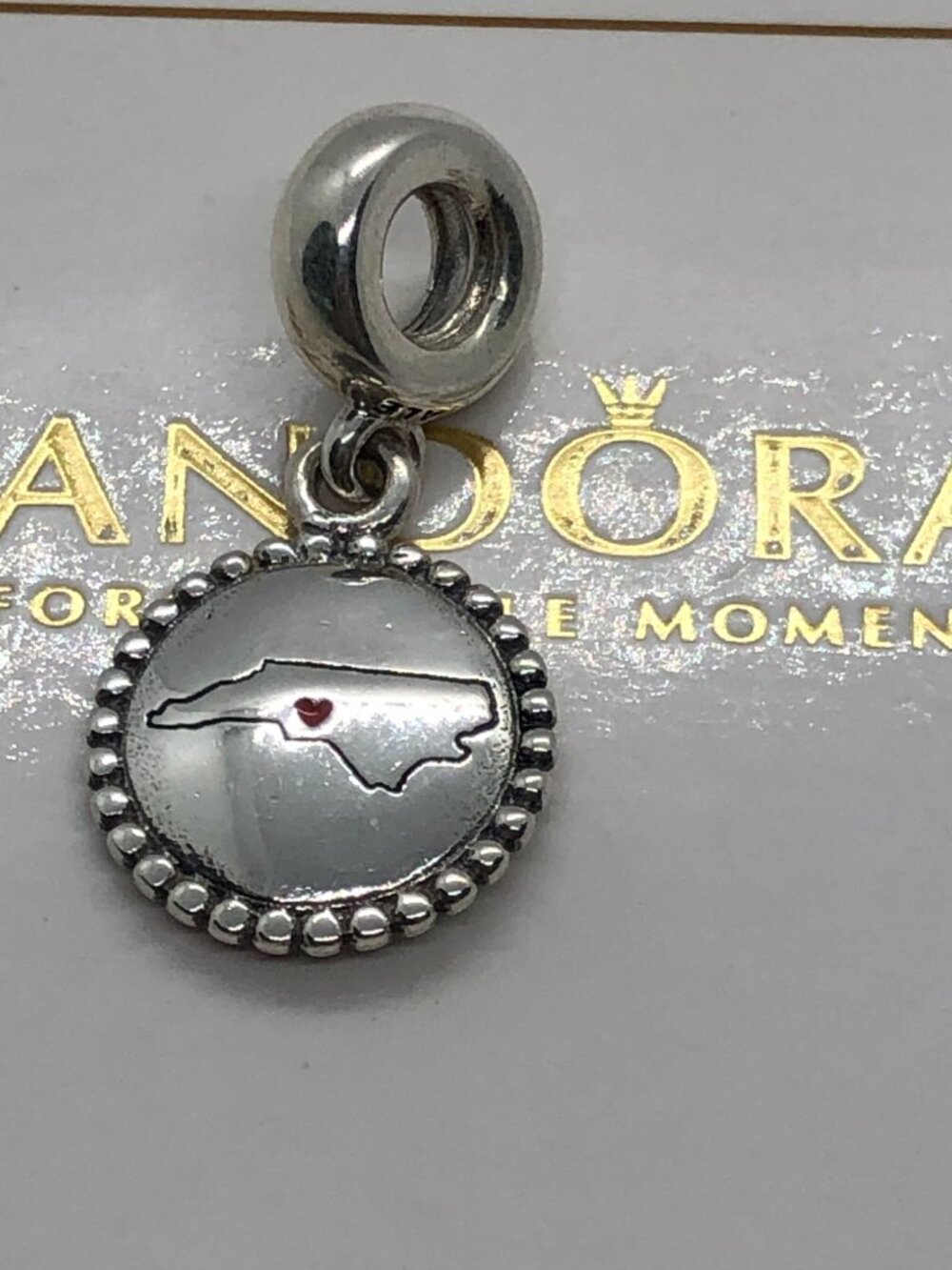 ✨🔥Pandora North Carolina Map Exclusive Charm